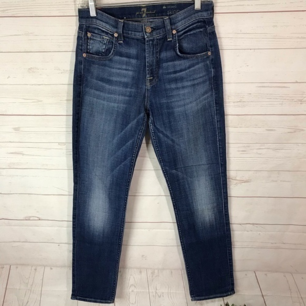 7 for all Mankind the relaxed skinny jeans size 25